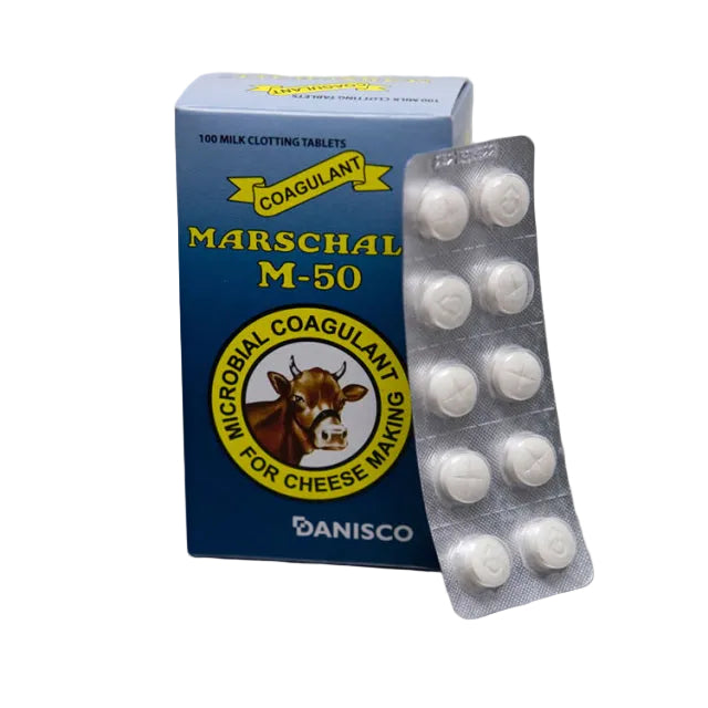 Tableta para cortar leche 100 cade de 100 pastillas